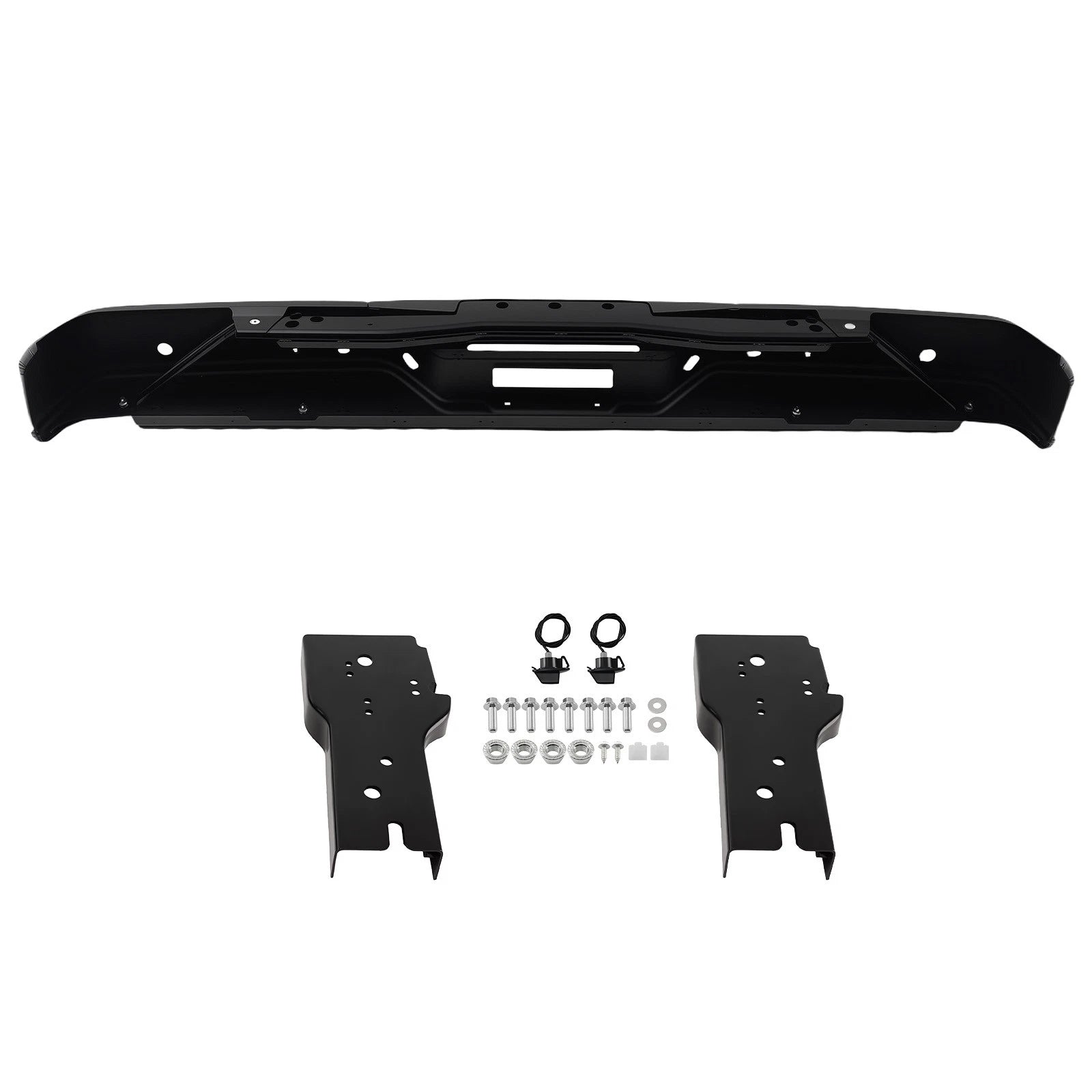 Rear Bumper Assembly for Nissan Titan 2004-2015 850228S200 Black