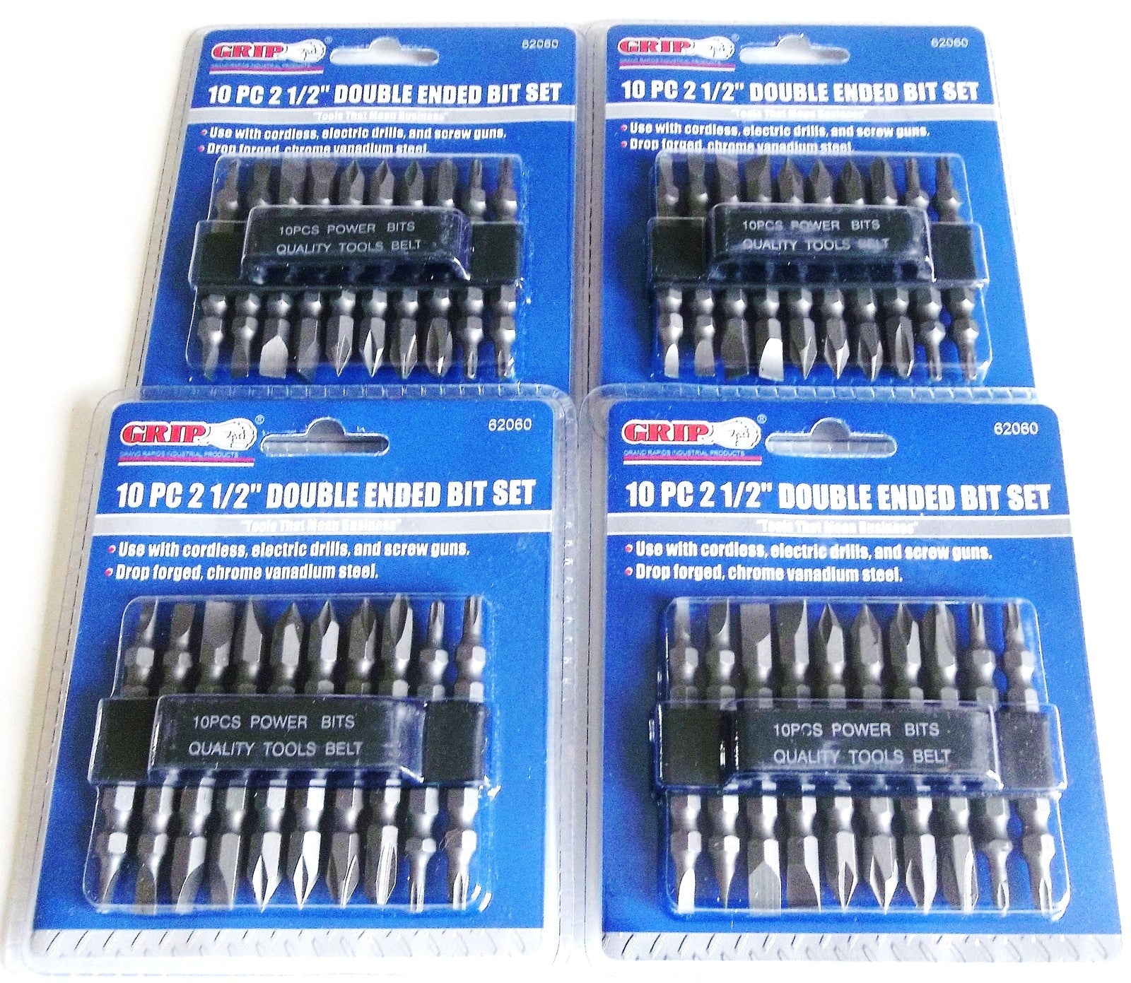 Grip Double Ended Screw Driver Bits