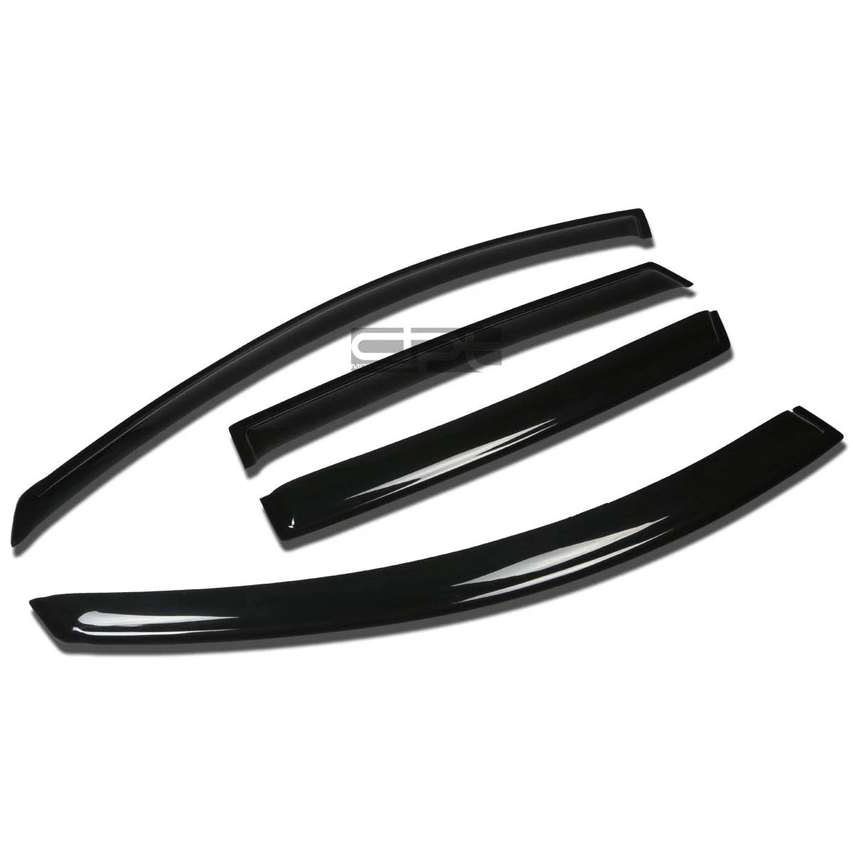 Fit 08-10 Saturn Vue Smoke Tint Side Window Visor/wind Deflector Vent
