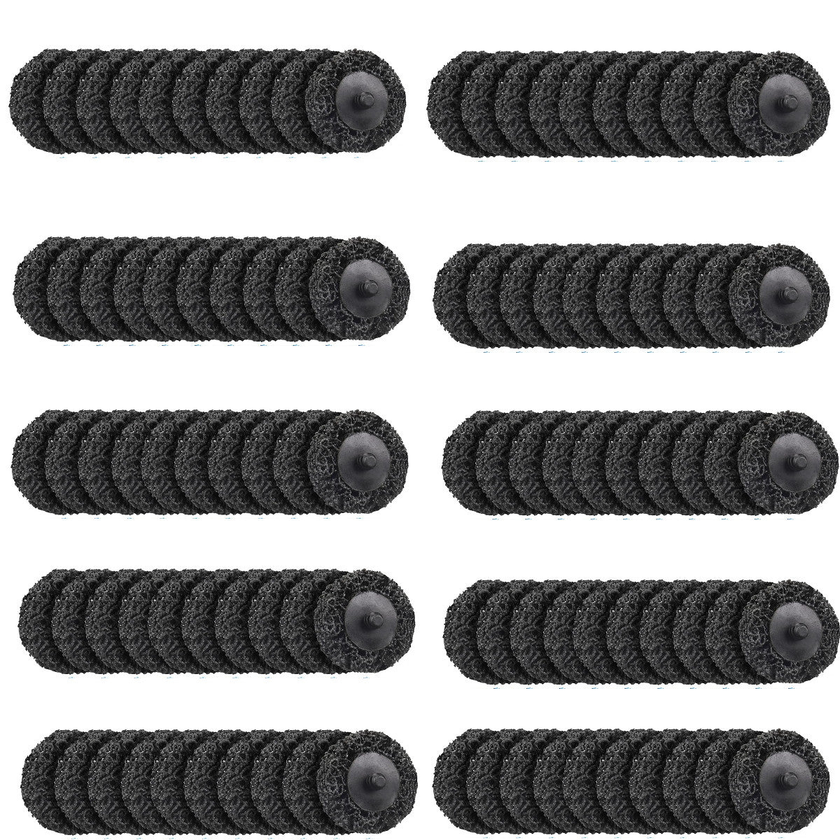 75mm Sanding Sponge Hook and Loop 3 Inch by Unbranded