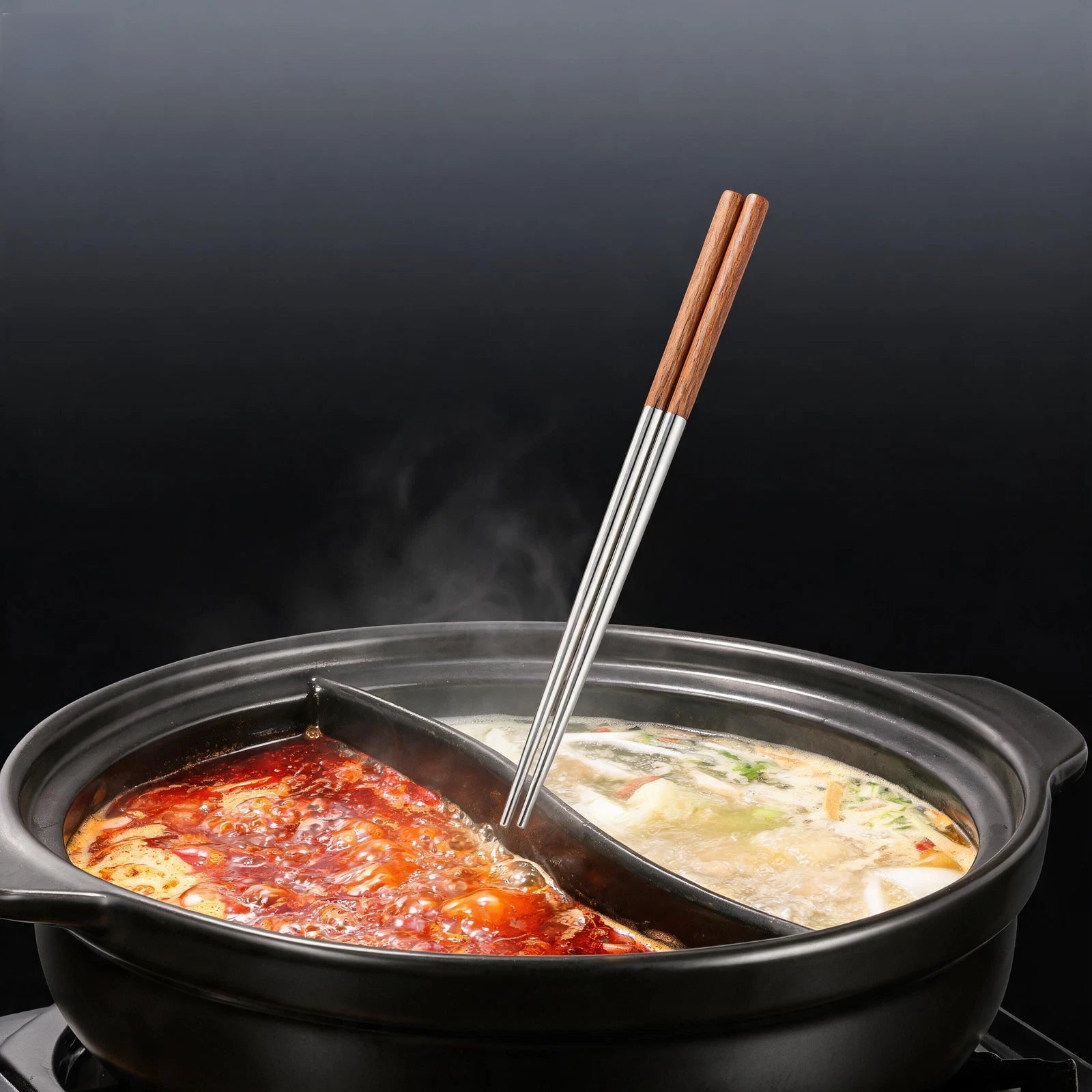 316l Stainless Steel High Performance Frying Chopsticks 40cm 45cm