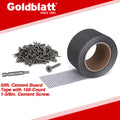 Goldblatt 50' Cement Board Tape 150-Count by Goldblatt