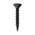 100 Pack #8 X 1" Flat Head Phillips Coarse Thread Standard Black