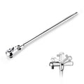 WORKPRO 18" Quick Release Ratchet Handle 3/8" Drive Extra Long Flex Head Ratchet