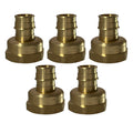 XFITTING 3/4" PEX A x 1" Female Adapter 5 Pack