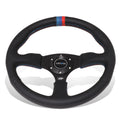 Nrg Reinforced 35cm 2.5"deep Leather Blue/red | Built Supply Co