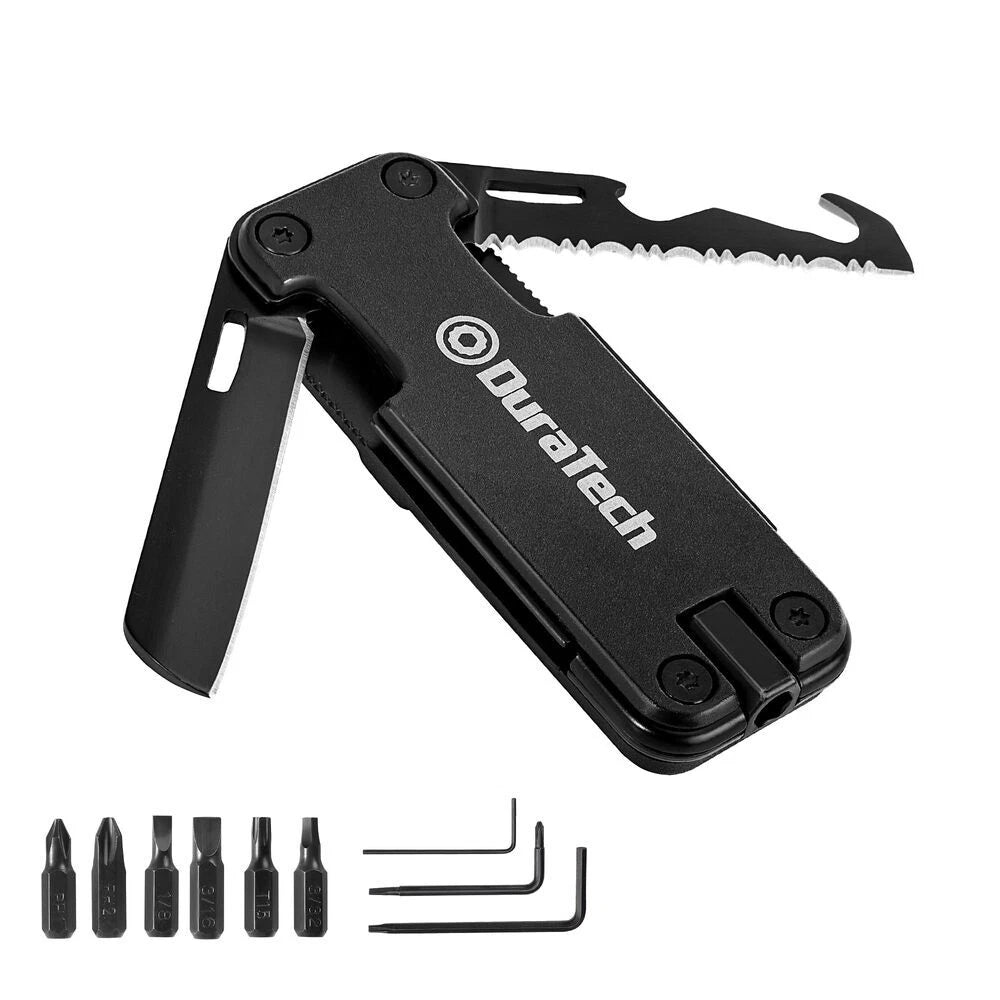 Duratech 16-in-1 Multitool Knife Rope Cutter Edc Pocket Multi Tool