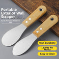 Wall Scraper Set Stainless Steel For Blades Beech Handle