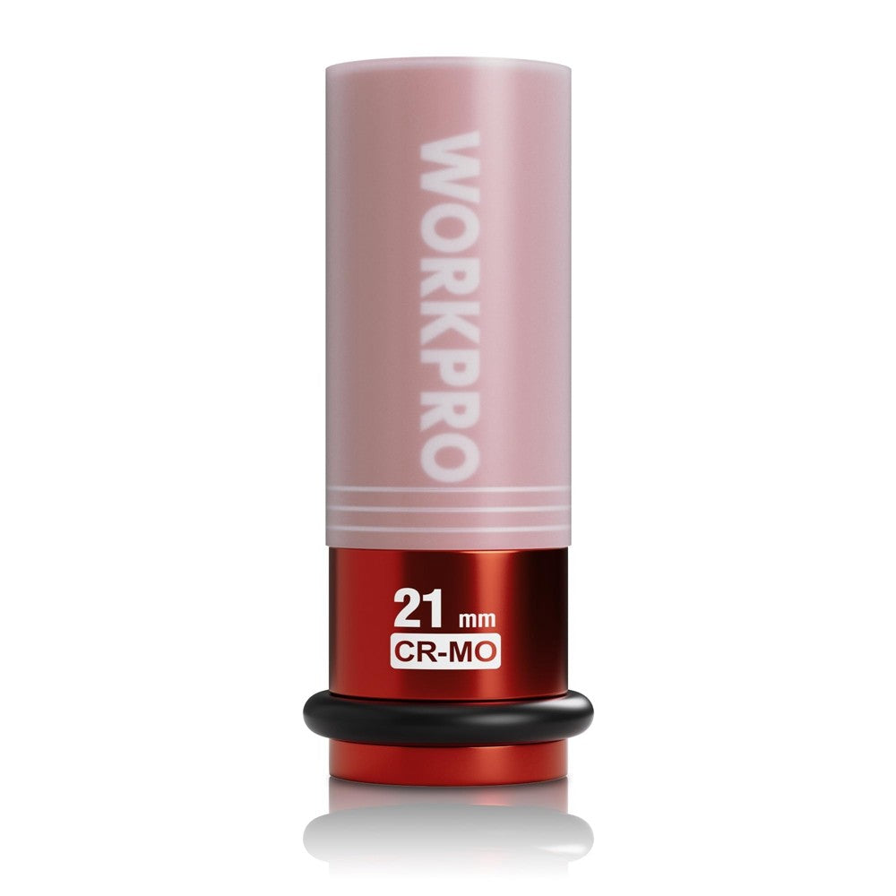 WORKPRO 20-Piece 1/2" Drive Deep Impact Socket Set 6-Point Cr-V Steel by WORKPRO
