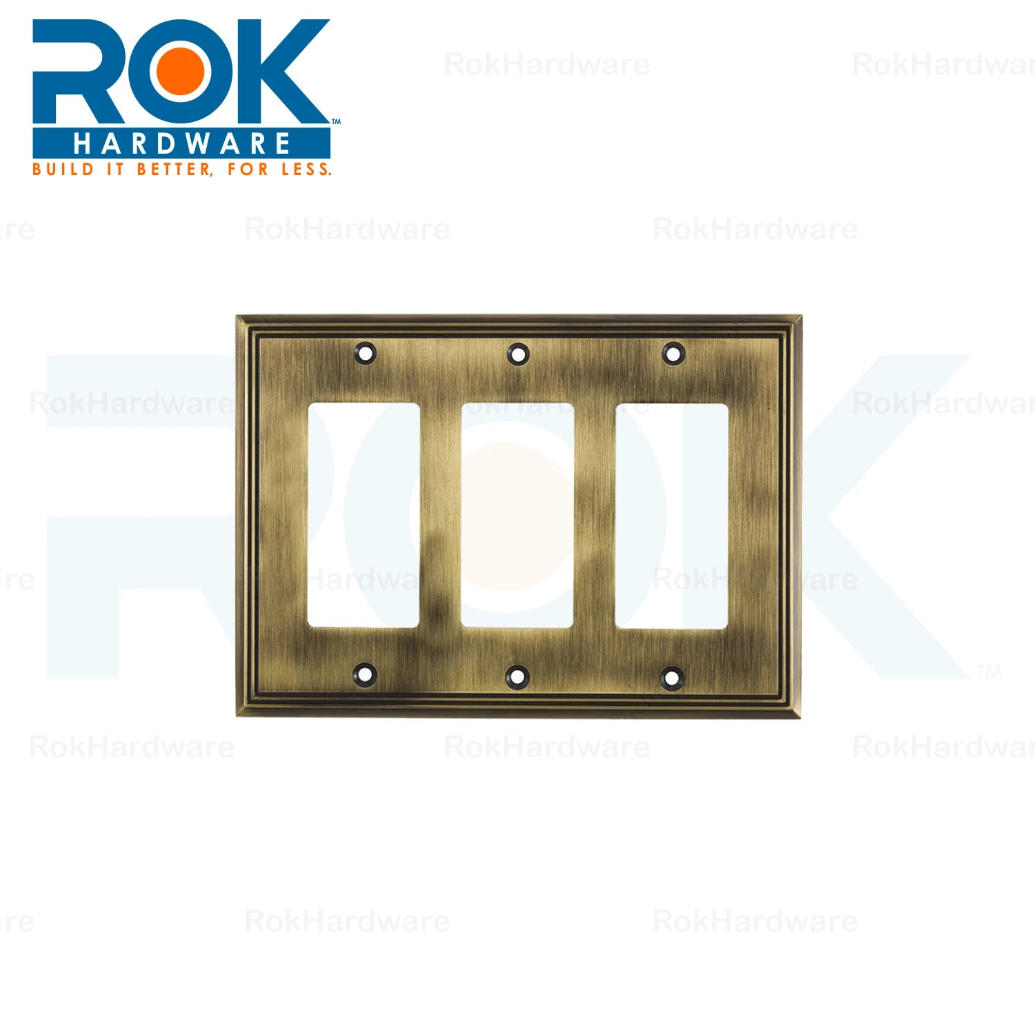 Rok Wall Light Switch Plate Rocker Toggle Cover Decorative Antique