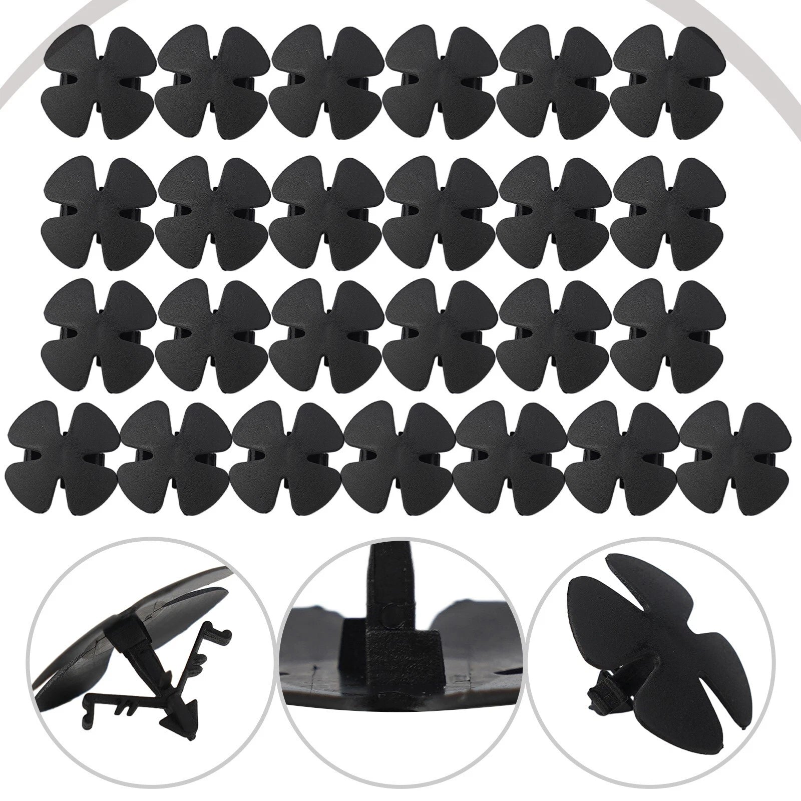 25x/set Hood Insulation Retainers Fasteners Clip Fits For