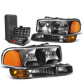 For 1999-2007 Gmc Sierra Black Amber Signal | Built Supply Co