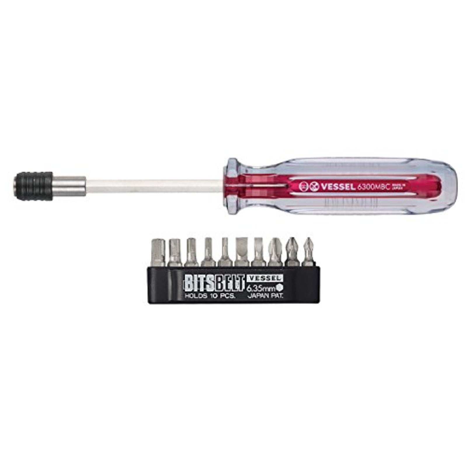 VESSEL Hex Driver Set 10 Bits