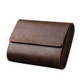 6 Slots Watch Roll Storage Box Genuine Leather Jewellry Display