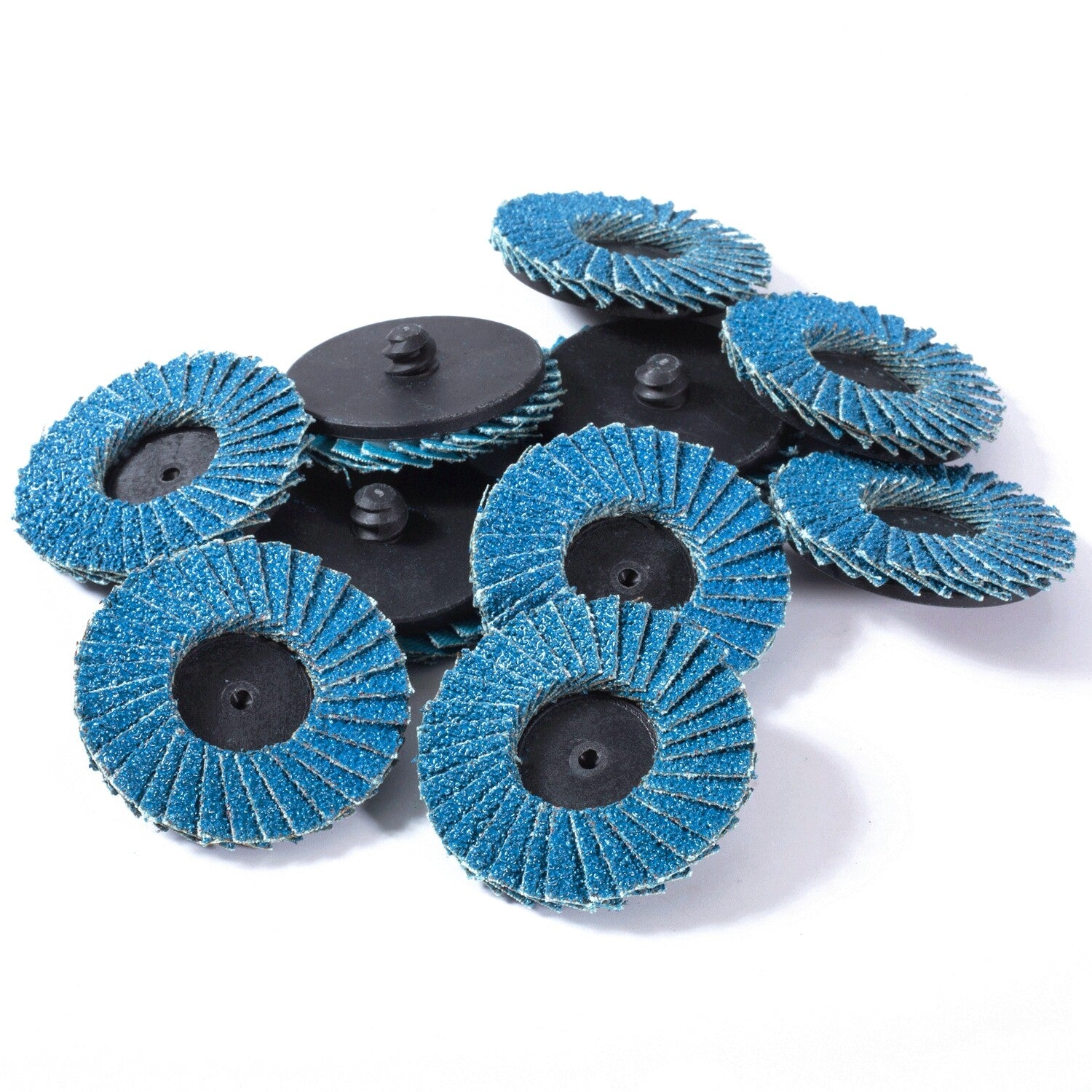 10x 2 Inch 60 Grit Zirconia Quick Change Flap Disc by Unbranded