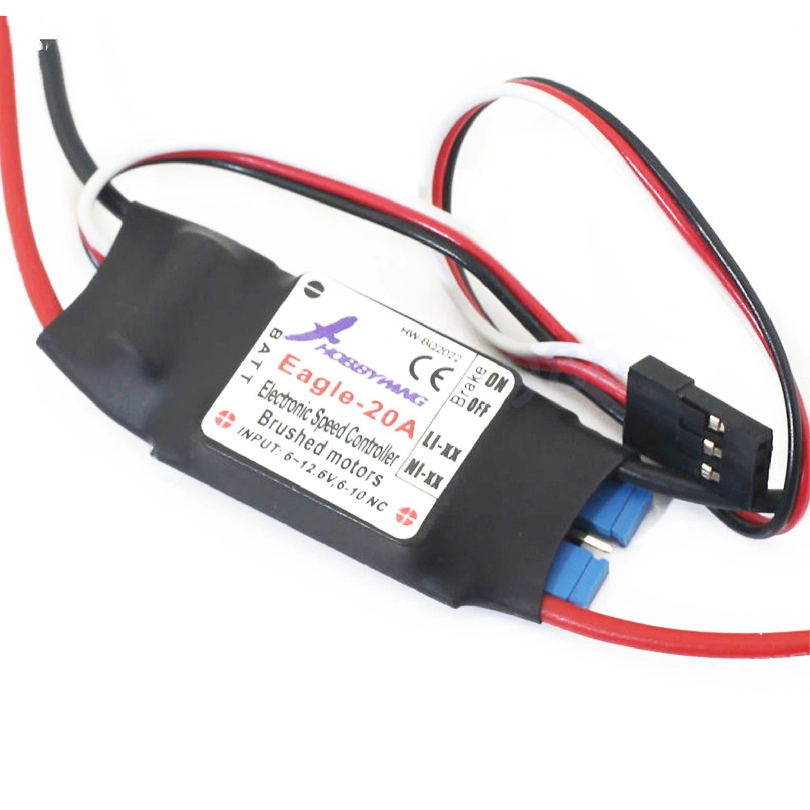Rc Airplane Plane Brushed Motor Esc For Hobbywing Eagle 20a Low Volt