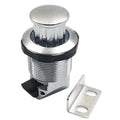 Embedded Door Lock With Rotary Push Button For Yacht Rv Cabinet