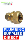 Embrass Peerless Compression Leadloc Adaptor - 15mm x 1/2"