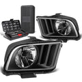 For 2005-2009 Ford Mustang Pair Black/clear Corner | Built Supply Co