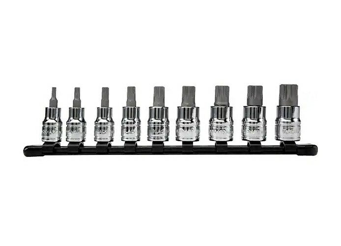 Proto Blackhawk 9pc XZN Triple Square Bit Set