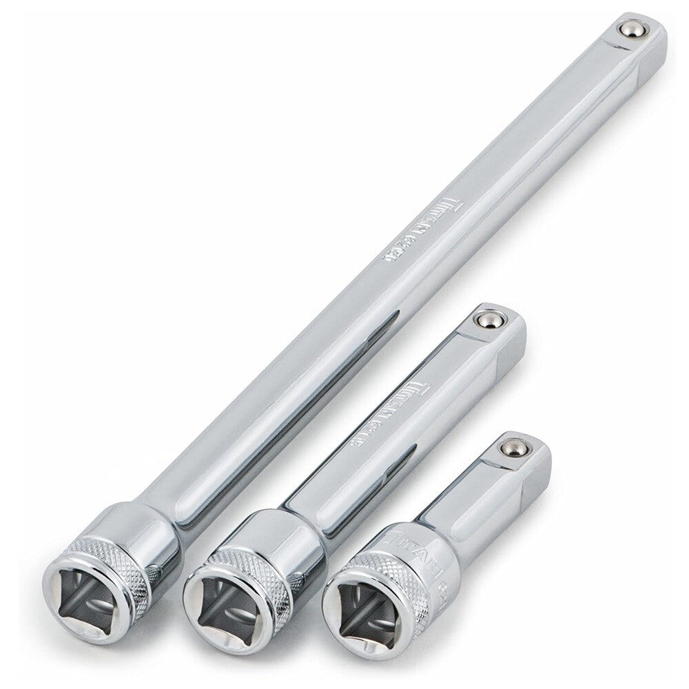 Titan 3Pc 1/2 Dr Extension Set by Titan