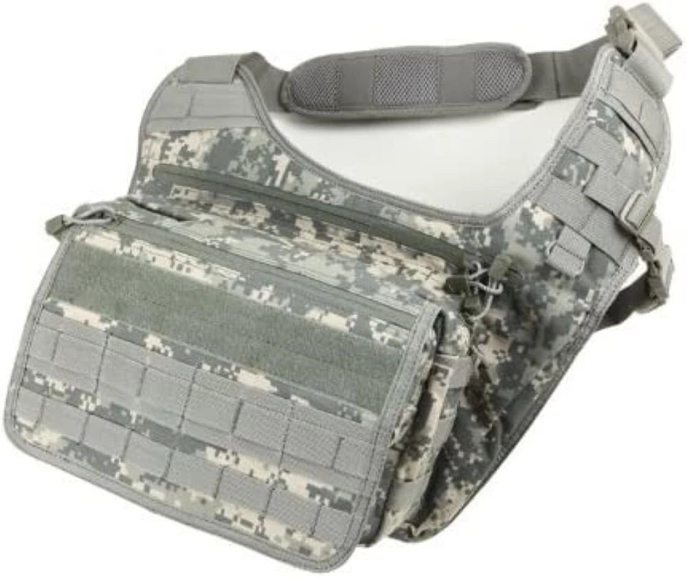Tactical Messenger Shoulder Carrying Bag Molle Bag Acu