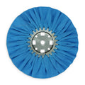 10" Blue Mill Treated Airway Buffing Wheel 3" Center Plate x 5/8"