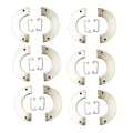 4/6pack 1/16 Rc Car Wheel Rim Internal Counterweight For Wpl B-14/14k