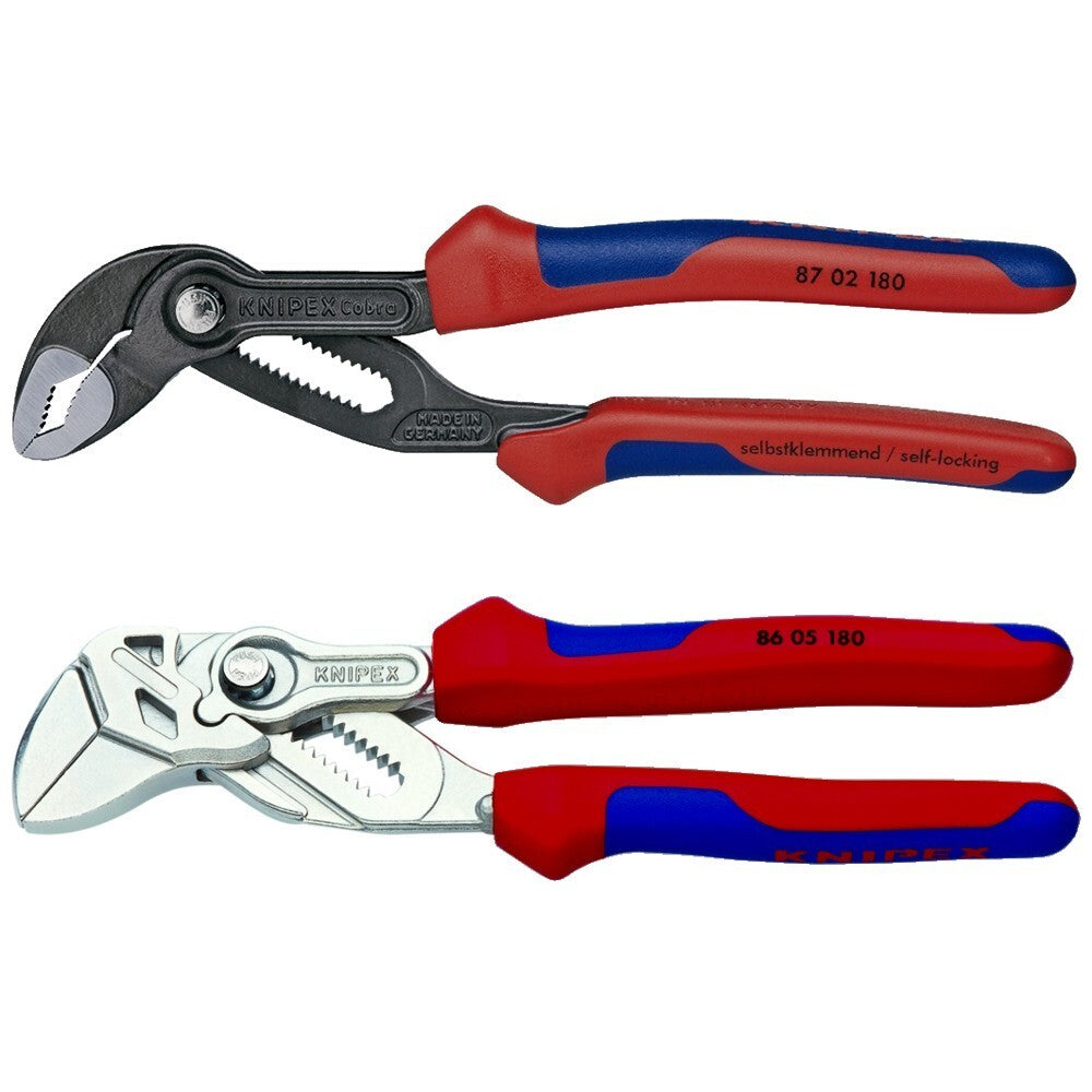 Knipex 7-1/4" Cobra Pliers Wrench Set