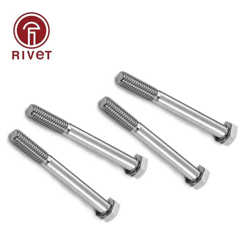 Stainless Steel Partial Half Thread External Hex | Built Supply Co