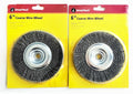 Great Neck 6" Coarse Steel Wire Wheel Brushes for Bench Grinder by Great Neck