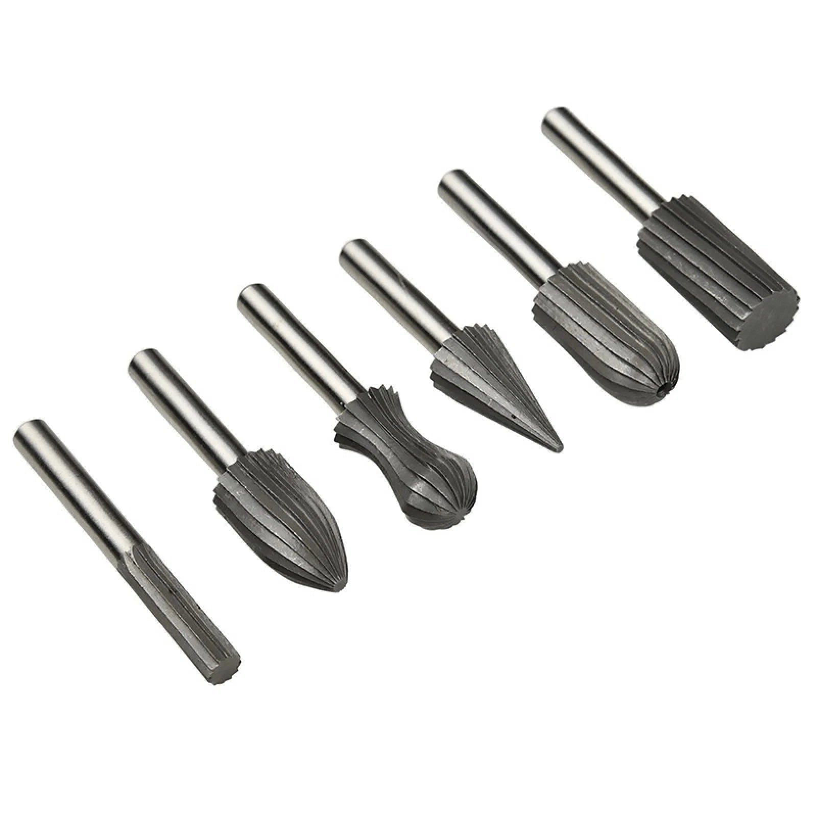 Tungsten Steel Rotary File Cutter Engraving Grinding Bit For Rotary