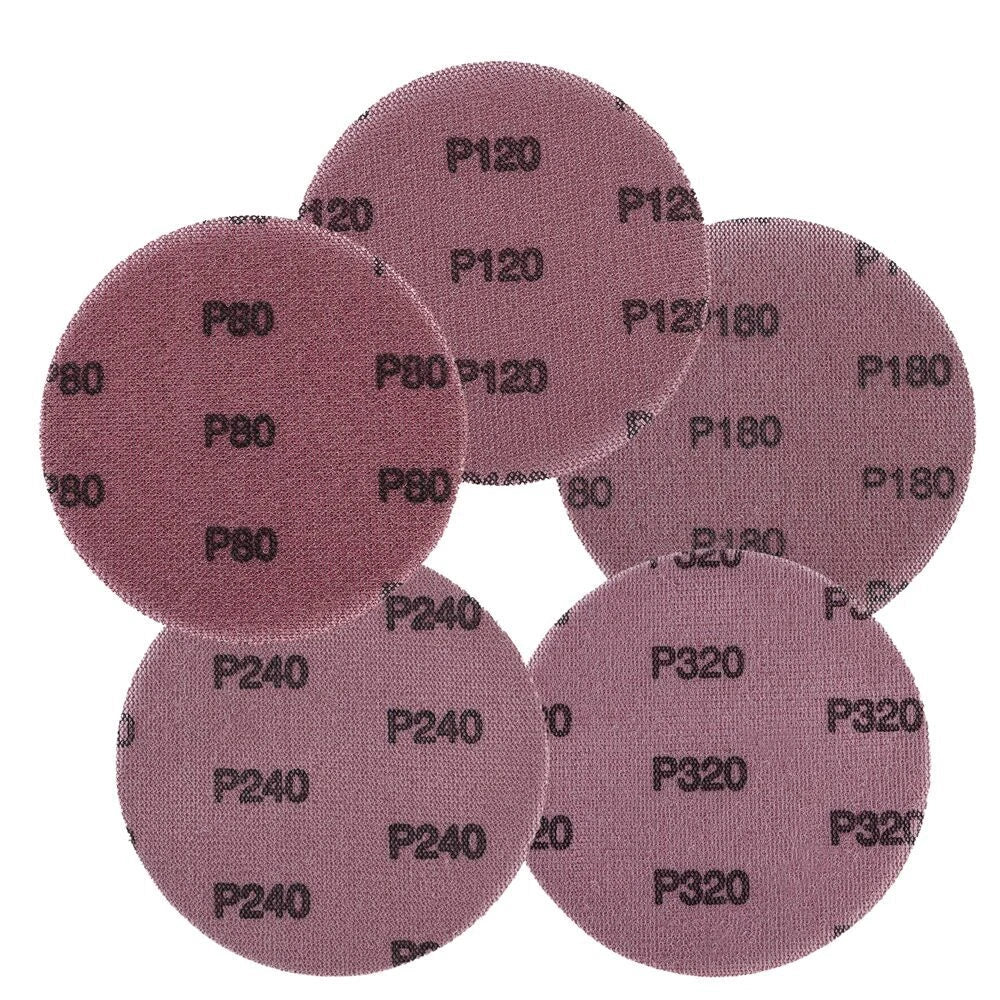 Workpro 5" Mesh Hook And Loop Sanding Disc For Dust-free Sanding