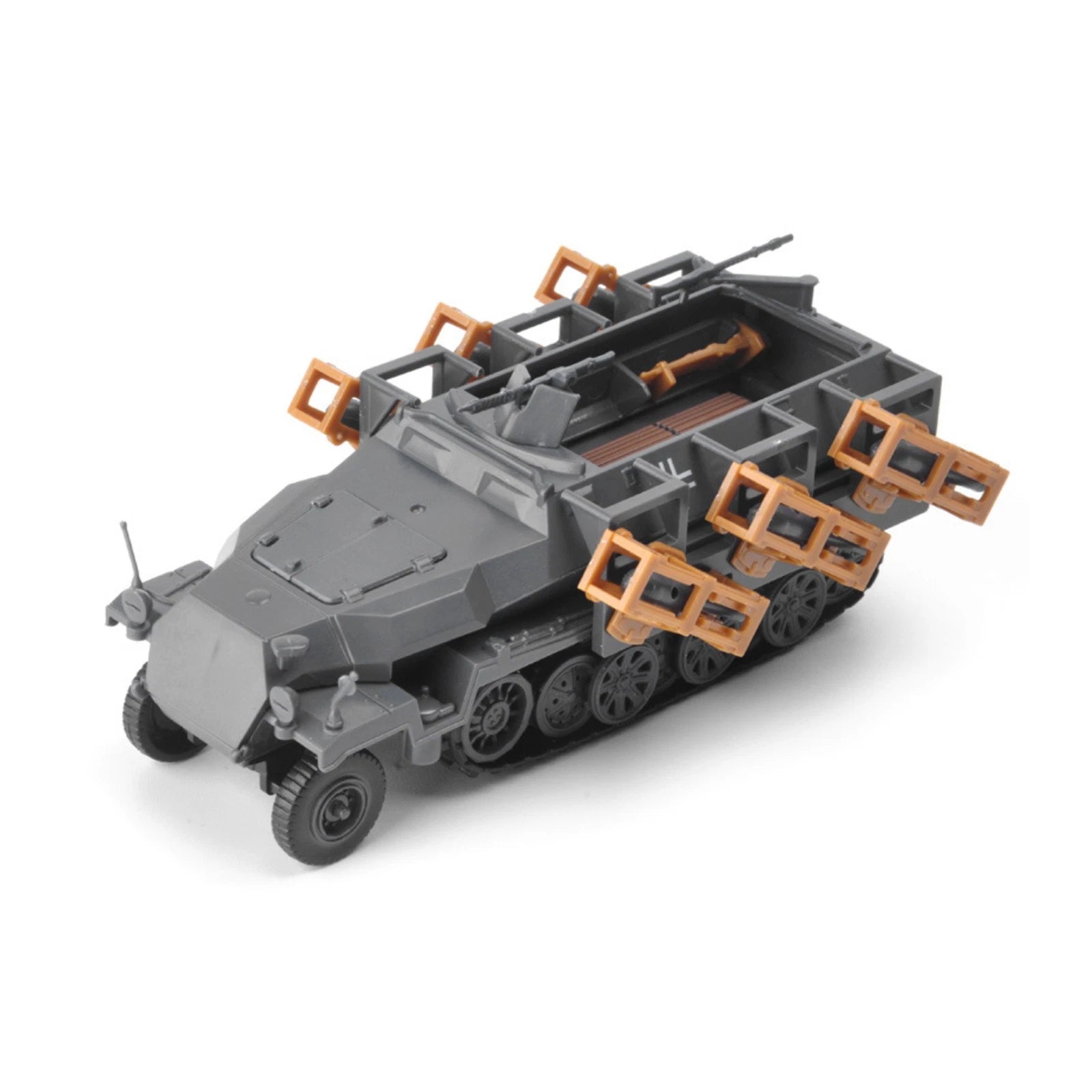 1:72 Wwii Land Stuka Rocket Armored Vehicle 4d Car Model Military