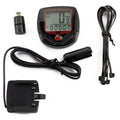 Bicycle Bike Cycling Computer Lcd Odometer Speedometer Stopwatch