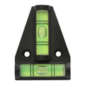 2 Way Triangle Bubble Spirit Level 60x45x15mm by Unbranded