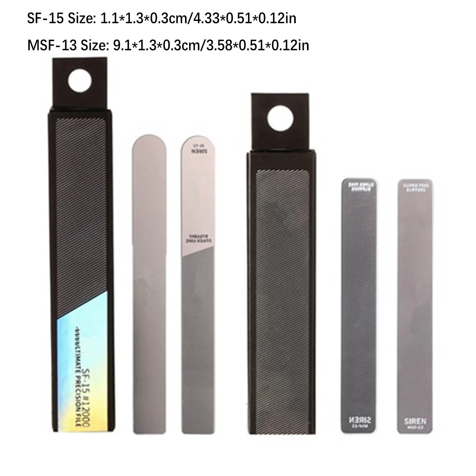 Dspiae Precision Glass File Ultimate Polishing Figure Grinding Tool