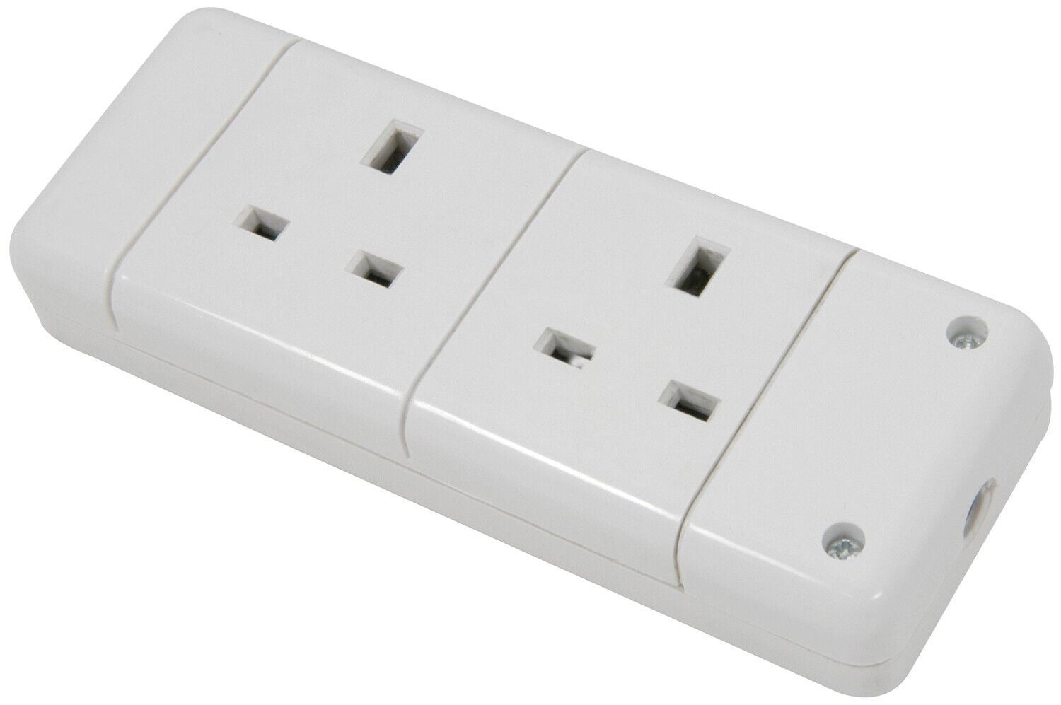 2 Gang 13A Trailing Socket