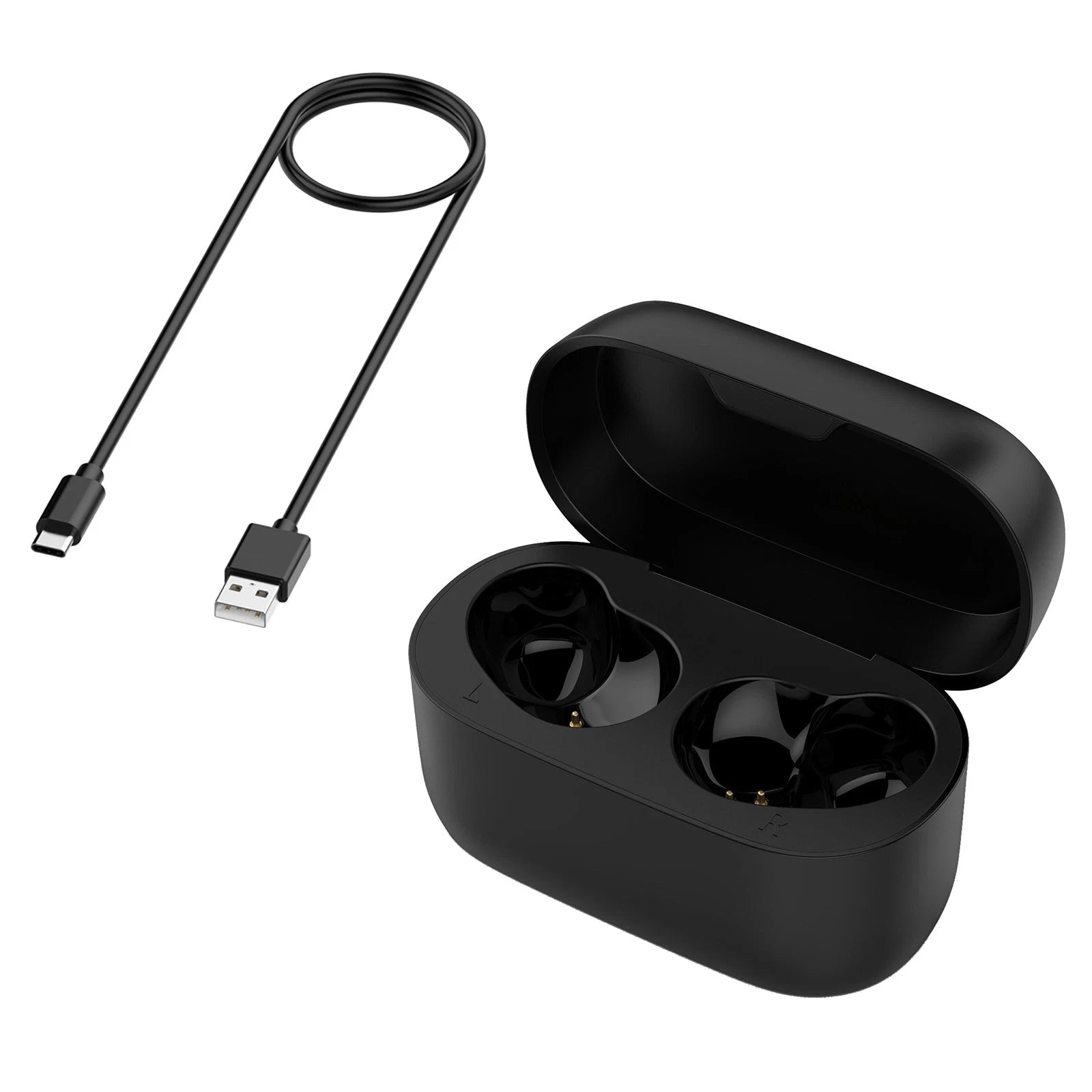 600mah Charging Storage Box Charging Case + Cable For Jabra Elite 75t