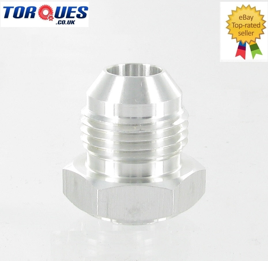 An -8 (an8 an 08) Male Aluminium Weld on Fitting X 10