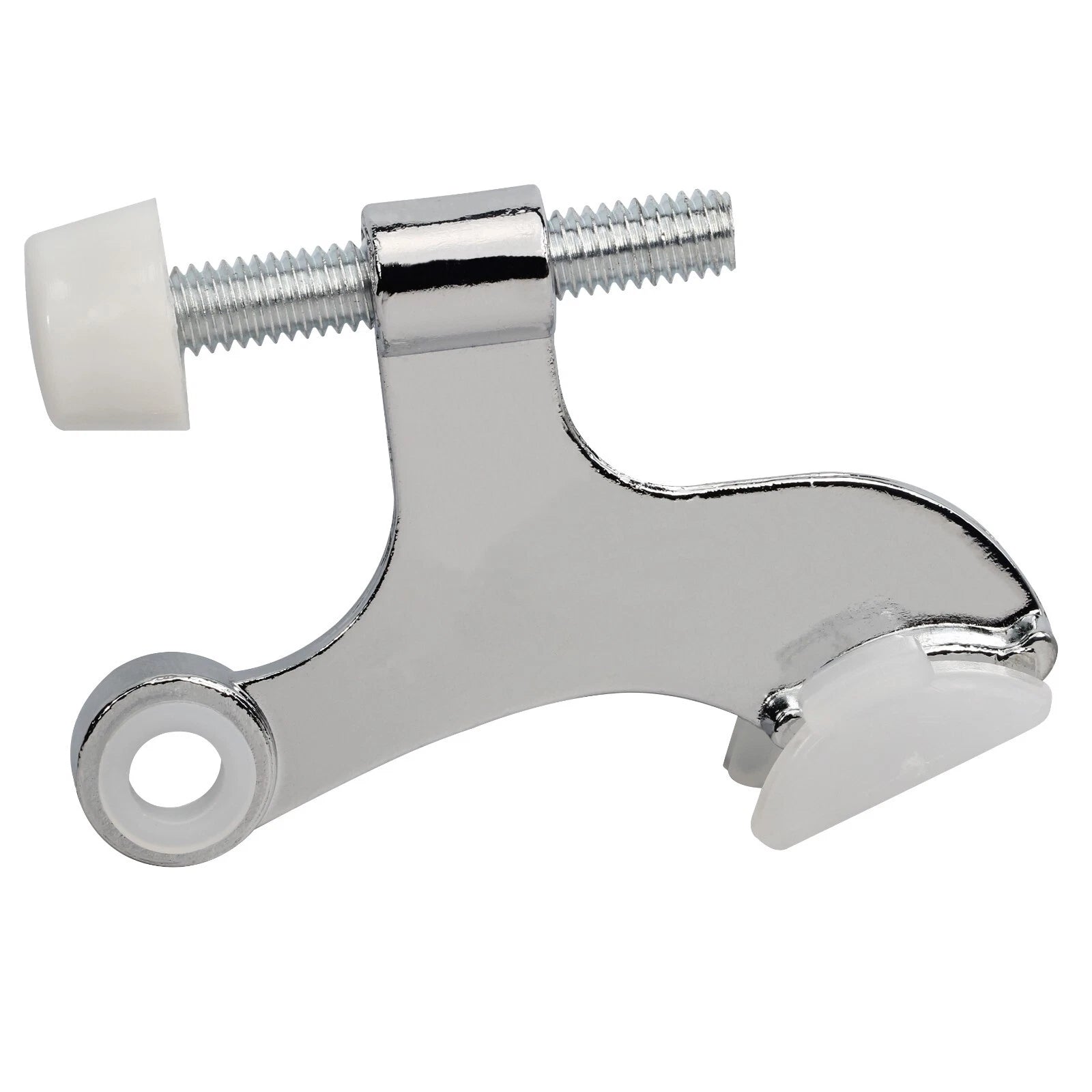 Rok Hardware Heavy Duty Hinge Pin Door Stop, Chrome