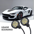 12V 15W Bright Led Daytime Running Backup Light Car | Built Supply Co