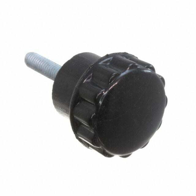 Fluted Phenolic Knob M4-0.7