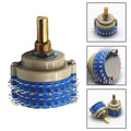 2 Pole 24-step Rotary Switch Potentiometer For Precision Signal