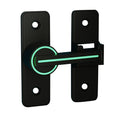 90°/180° Keyless Interior Door Bolt Luminous Surface-mounte<wbr/>d
