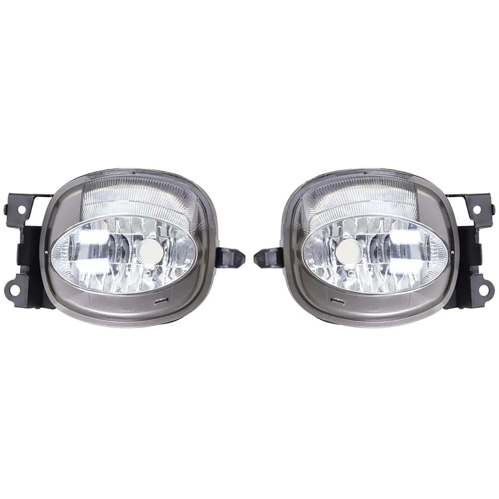 1 Pair Bumper Chrome Fog Light Fog Lamp Kit For | Built Supply Co