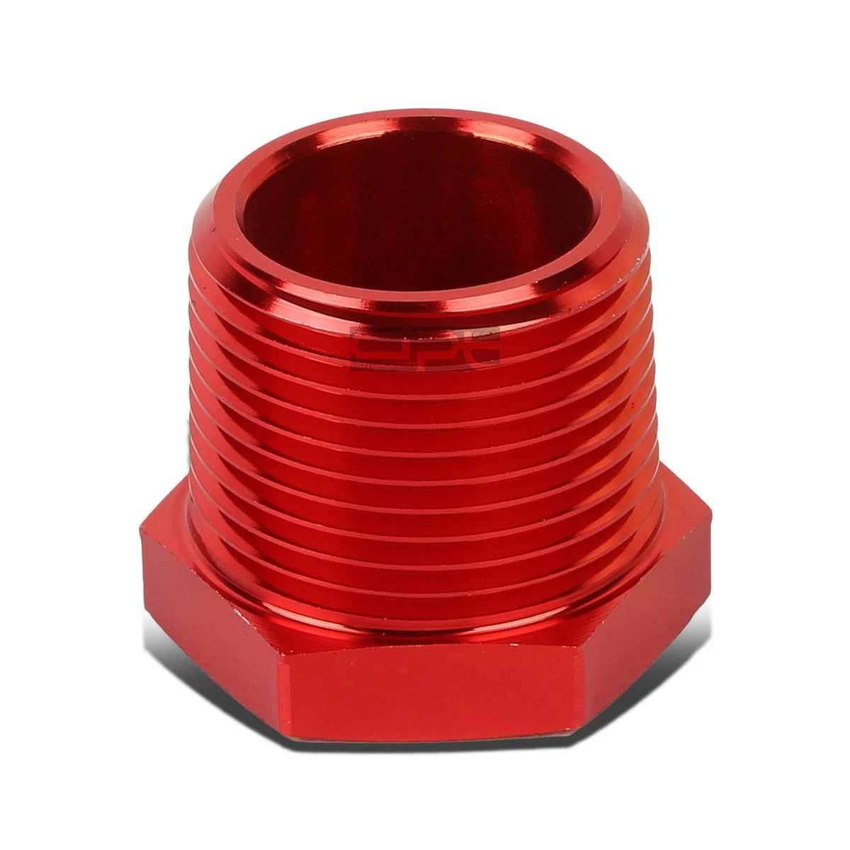1"-11.5 Male To 3/4"-14 Female Red Npt Piping Thread Reducer Adapter