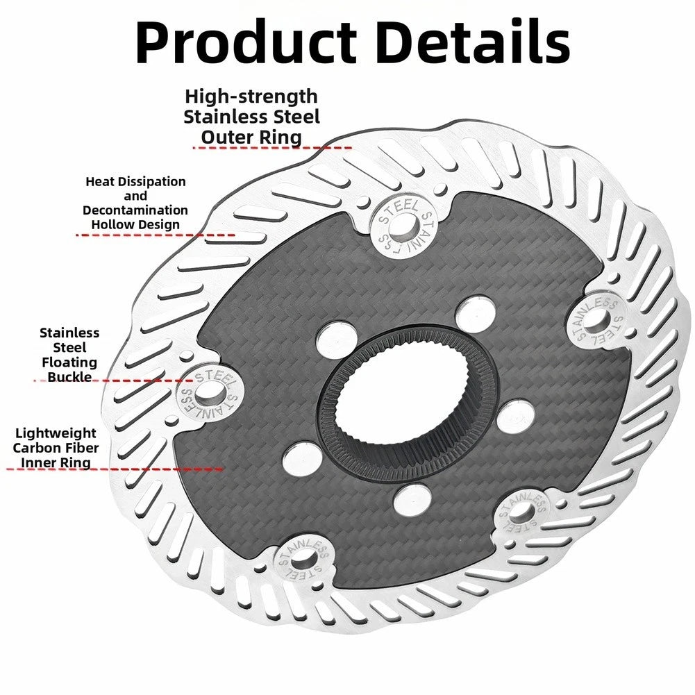 Carbon Fiber Disc For Rotor For Mtb And Road Bikes | Built Supply Co