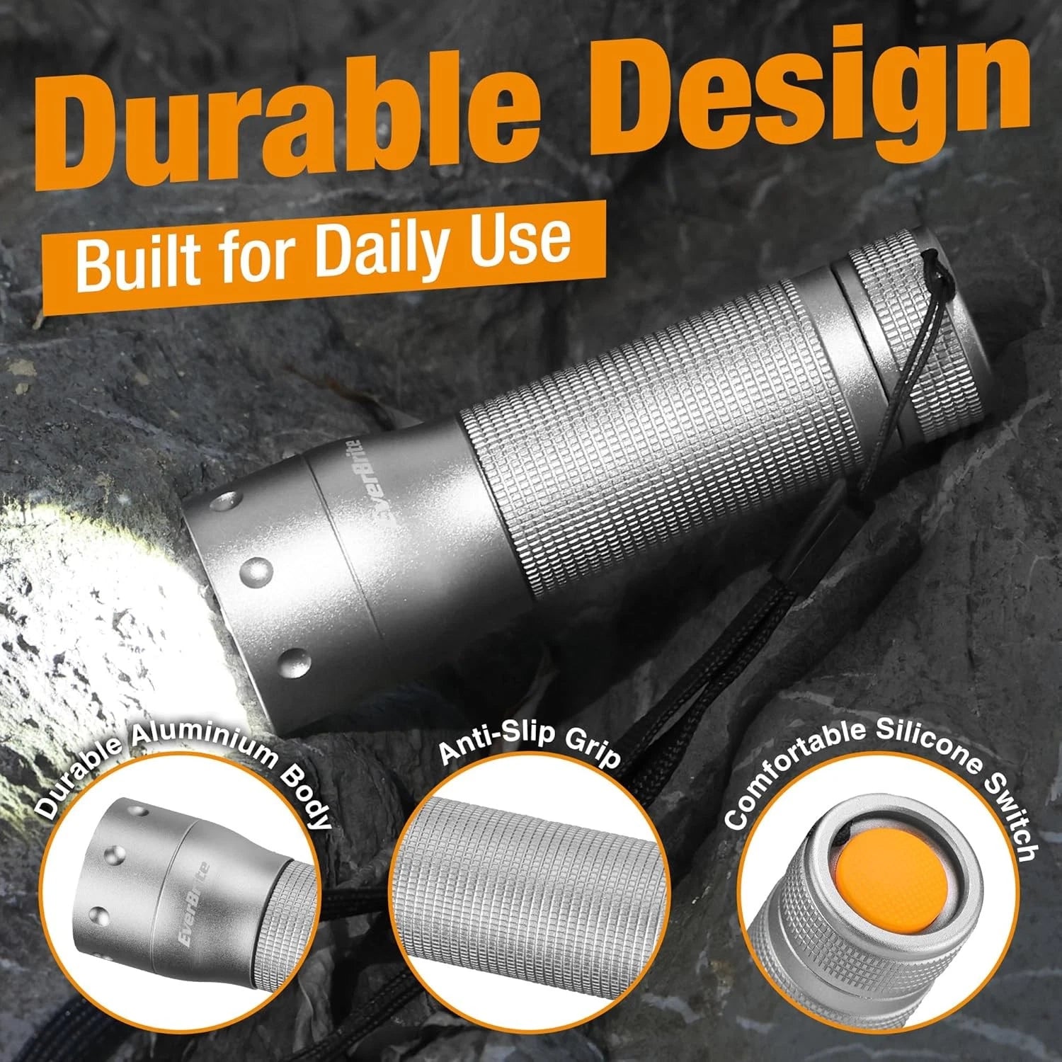 Everbrite Zoomable Mini Flashlight 3 Mode Small | Built Supply Co