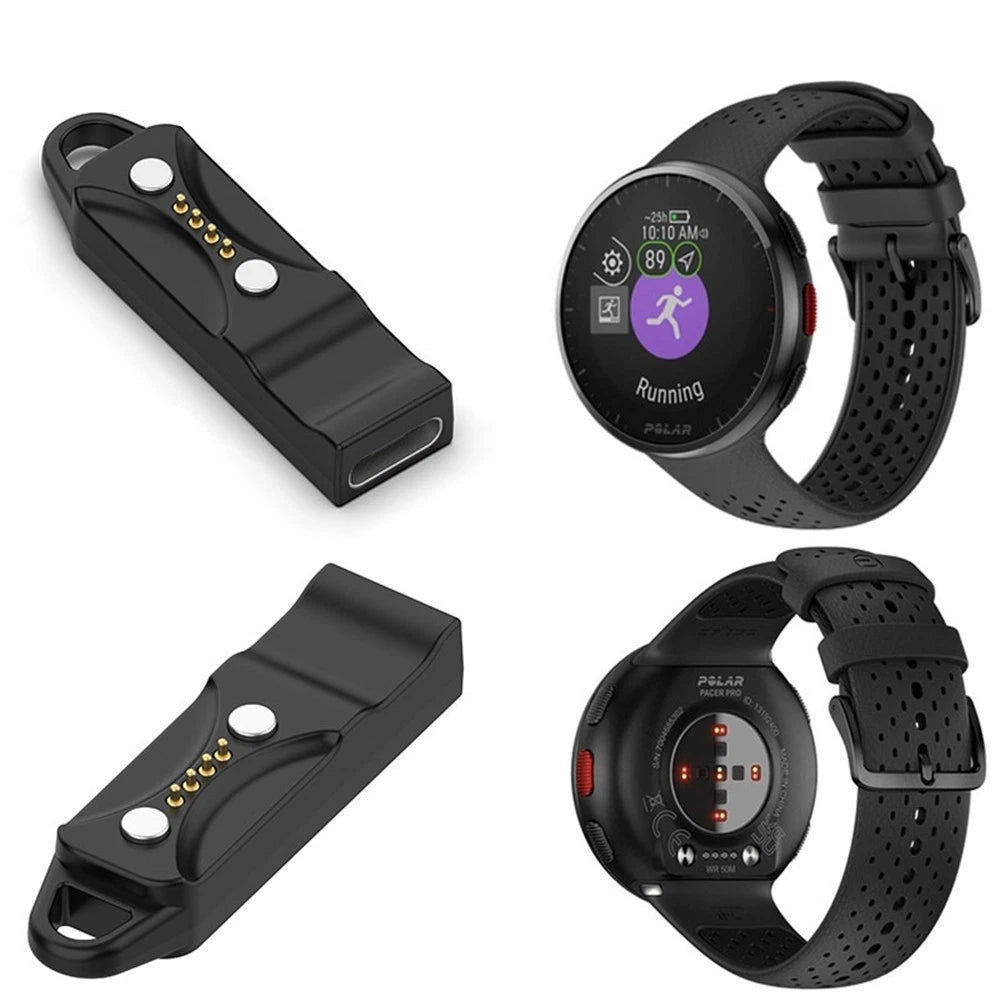 4pin Watch Tpyc Adapter Usb Charger Charging Connector For Polar